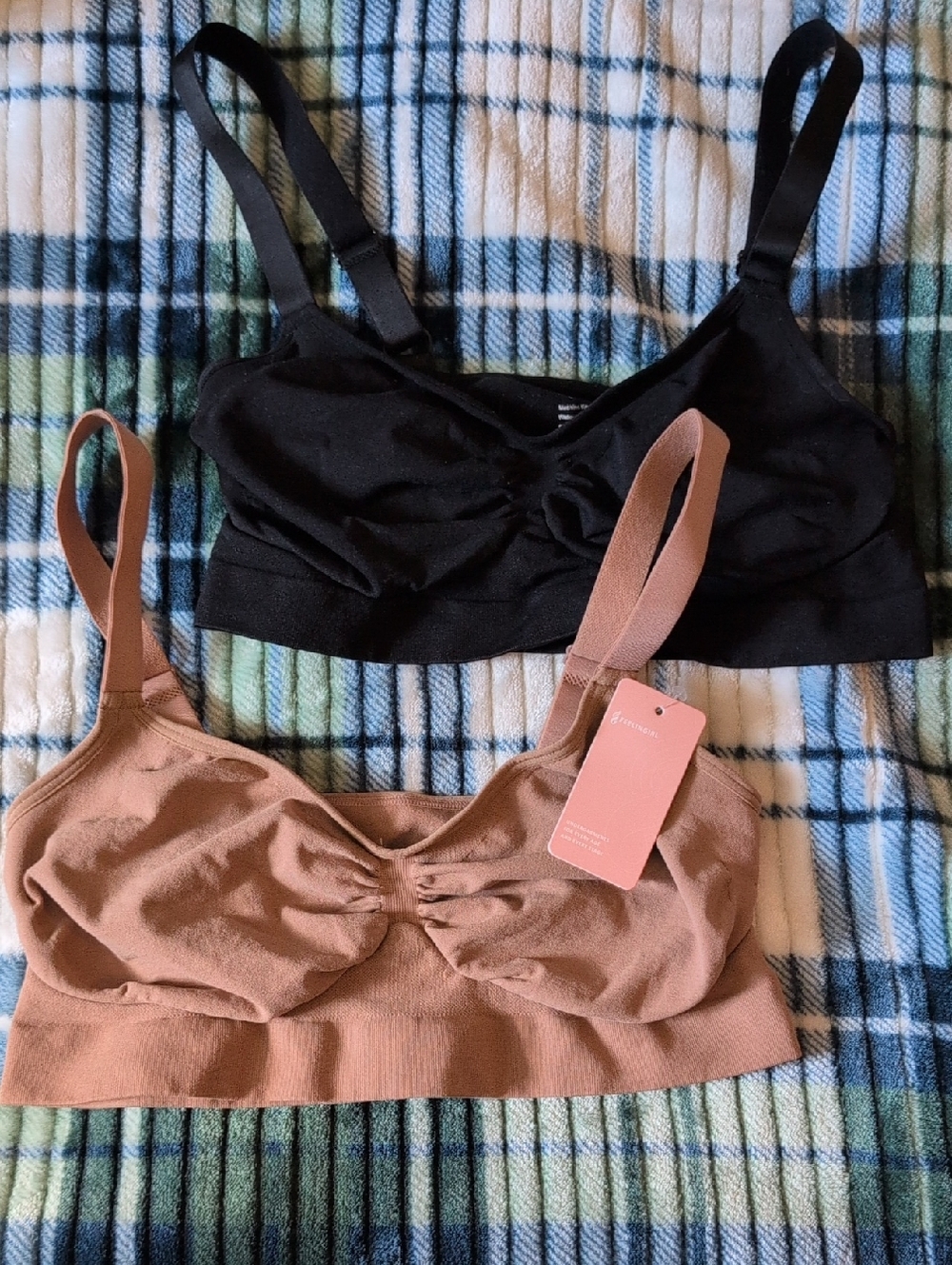 Viral Feelingirl Wireless Everyday Bra Unlined - Lot Of 2